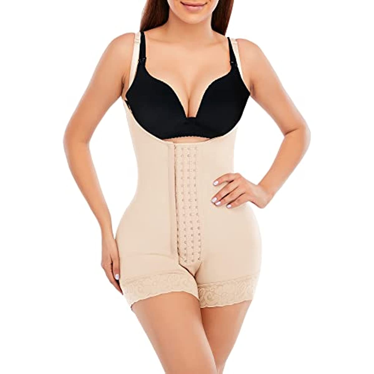 Women High Compression Shapewear Girdle For Daily And Post