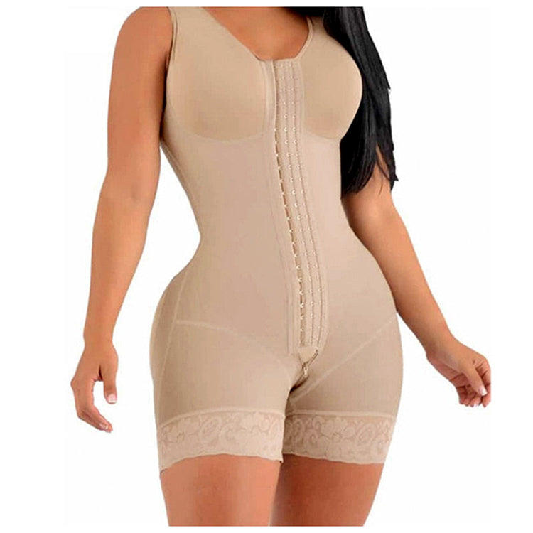 Mesh Back Compression Slimming Bodysuits