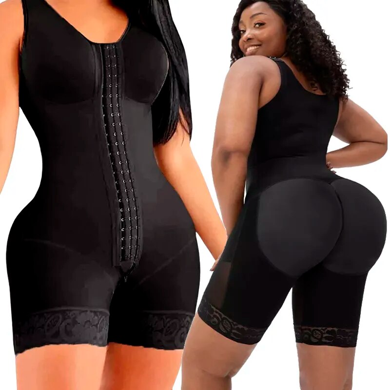 Mesh Back Compression Slimming Bodysuits